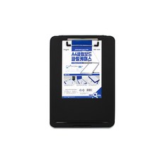 Magpia A4夾板文件盒, 黑色, 1個