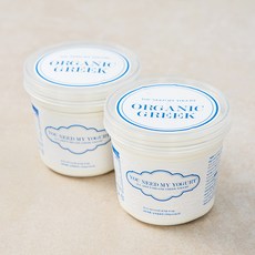 유니드마이요거트 유기농 인증 그릭요거트 무가당, 300g, 1개입, 2개