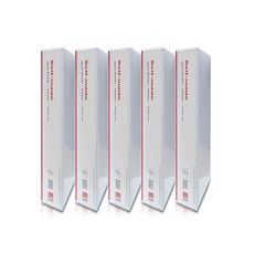 Office&Factory 透明梯子活頁夾 A4 3cm, 混色, 5個