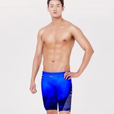 RALLY 男款賽車合身5分四角泳褲 MSMH272