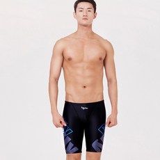 Rally 男款運動緊身5分泳褲 MSMH276