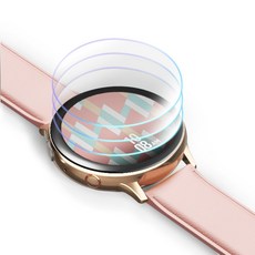 이노스킨 갤럭시워치 액티브2 보호필름 40mm 3p, 1세트