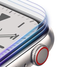 Innoskin Apple Watch 4/5/6/SE LCD 保護膜 44mm 3p, 單色, 1套