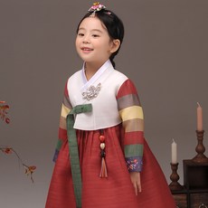 葉韓服女孩的山茶花阿林韓服套裝 339