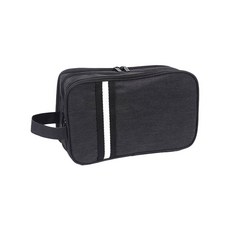 ANTS 牛津條紋雙層收納包 黑色 L號, 1個