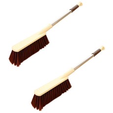 Yumse靜電防止柔軟掃床刷 米色, 2個