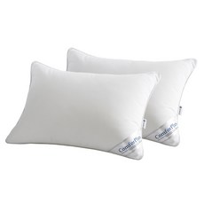 comforplus 超細纖維軟枕棉 2p, 白色的