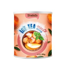 Stradiotto 水蜜桃冰茶沖泡粉, 500g, 1罐, 1罐