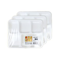 Repla 多用途午餐盤 6p, 白色的