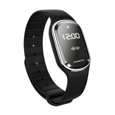 MACH 超音波驅蚊手錶手環 黑色, H3(黑色)