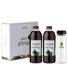 미담은 이화 아로니아초 1000ml x 2p + 보틀 1000ml 세트, 1세트, 1L