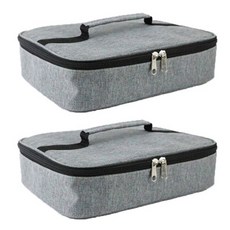 GUNU方形保溫保冷袋 2個, 灰色的