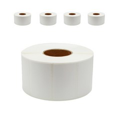 韓松製紙 感熱紙標籤 寬 5cm x 長 3cm x 紙管 4cm 1500p, 5個
