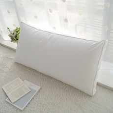 라움스튜디오 브러쉬드 코튼 침대 헤드쿠션 2p + 솜 2p 세트