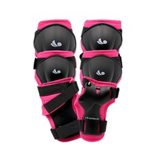 wheelers 孩童護膝+護肘+護腕, 粉色
