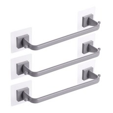 MONACO OLIVE 壁掛式桿架, 灰色的, 3個