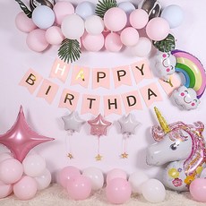 市集感性 Happy Happy 生日派對組合, 類型 4, 1套