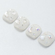 네일은 재료빨 네일 픽시스톤 크리스탈 네일파츠, 1개