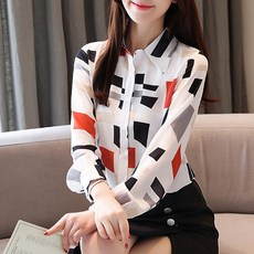 POPLAR NC 幾何圖案襯衫