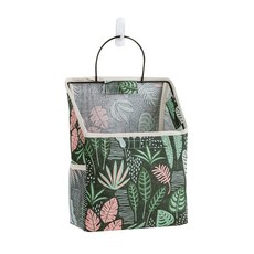 콩 Klivinghome 걸이형 수납바구니, 그린, 1개