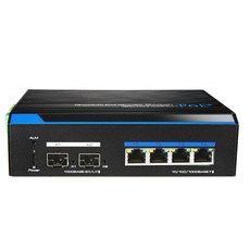 NEXT Gigabit工業用POE 4埠交換式集線器, NEXT-POE2406AU-240