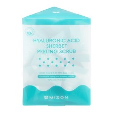 MIZON 玻尿酸去角質臉部磨砂膏, 7克, 24個