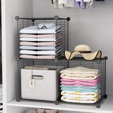 GAPANG 衣櫥專用收納架 G款, 黑色, 1個