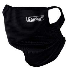 StarleaF P1S 掛耳式涼感多功能圍巾, 黑色, 1個