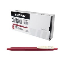 ZEBRA SARASA CLIP 復古中性筆 0.5mm 10入, 黑醋栗黑, 1個