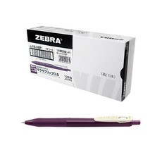 ZEBRA SARASA CLIP 復古中性筆 0.5mm 10入, 波爾多紫, 1個
