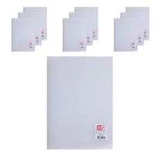 Office&Factory 高透明透明支架 A4 10 張, 10個, 透明