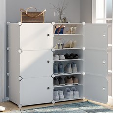 GAPANG 輕巧好看的鞋櫃架子Q白色, 1個