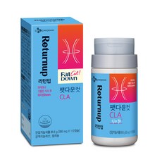 Returnup CLA孅姿膠囊, 112顆, 1罐
