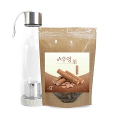착한푸드 우엉차 100g + 물병 세트, 1세트, 1개, 1개