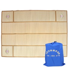 折疊式床墊 CP 4層特管石王骨涼席+被套組 160-219, 混合顏色