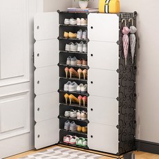 GAPANG 輕巧好看的鞋架架 R 黑色, 1個