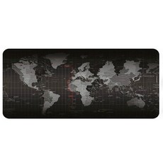 世界地圖滑鼠墊 MP-600 900*400*5mm, 混色, 1入