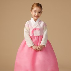 geumdong hanbok 女童袖口刺繡韓服 + 福袋套裝 AW098