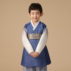 金銅男童海韓服+福袋+龍帶套裝 AM099