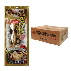 營業用傳統蔘雞湯材料包, 1箱, 4kg