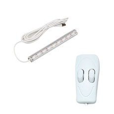 Campree USB水族箱魚缸燈 3模式雙開關 白色藍色, 1個