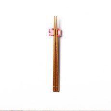 KWC 하시코 동물농장 젓가락 + 젓가락받침, 피글렛, 1세트, 젓가락 + 젓가락받침1세트