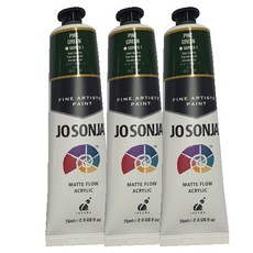 JO SONJA'S 壓克力水粉 122 松綠 3p, 75毫升, 1 種顏色
