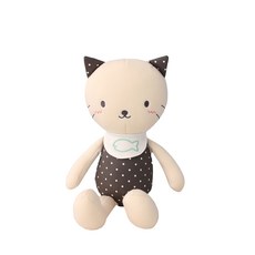 Bebelaon 孩童陪伴娃娃 小貓咪喵喵款, 天然