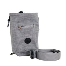 DING DONG PET 寵物束口訓練零食包 + 腰帶, 灰色, 1套
