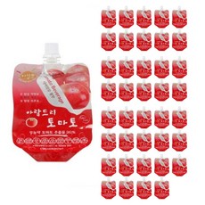 아람농장 토마토 주스, 120ml, 40개