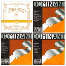 PIRASTRO Gold E+Dominant ADG 小提琴弦 3p 套組, JNT109