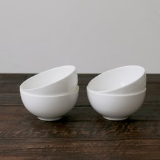 Roco Living 骨瓷飯碗, 白色, 4個