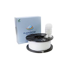 RAINBOW FILAMENT 3D打印機和3D打印筆 PLA HR PET G線材 白色 1kg, HR PET-G