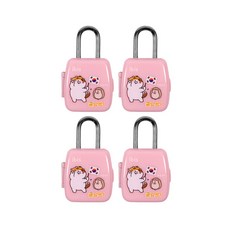 ibis 行李造型密碼鎖 CR11331 粉紅色, 4個